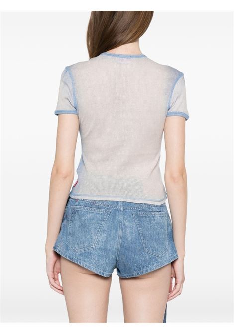 t-iana t-shirt woman blue DIESEL | A23519 0HGCN8MMA